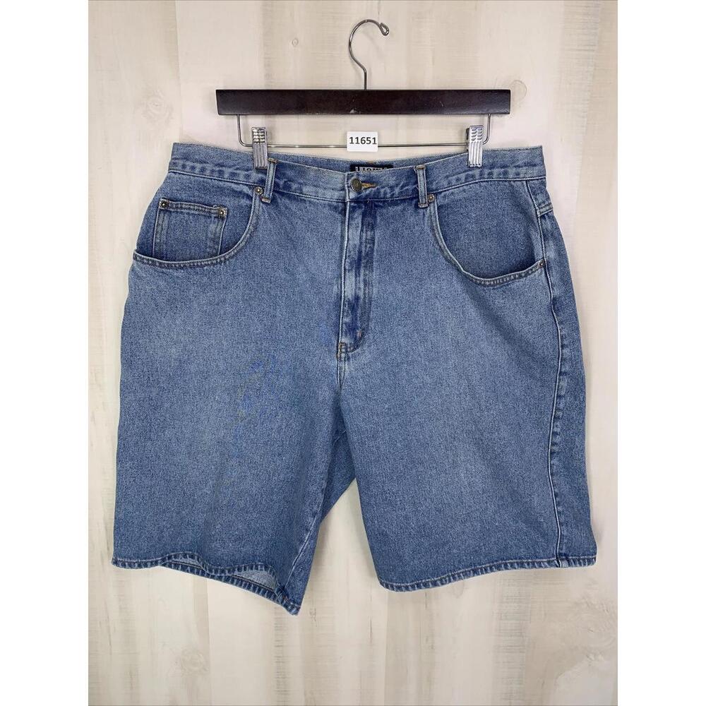 Vintage IOU Mens Denim Jean Shorts Horts Size 38-11651